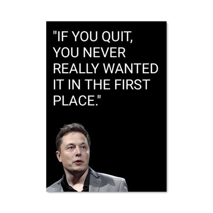 Poster Visionnaire Musk
