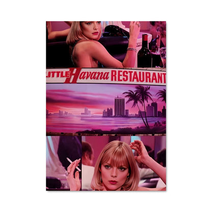 Poster Elvira en Fumée