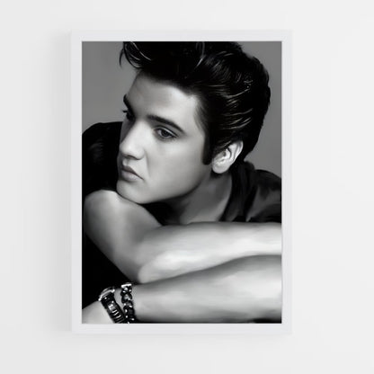 ap-elvis presley-1 cadre Blanc