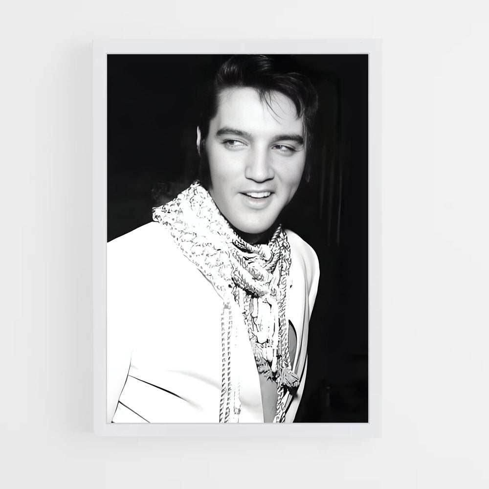 ap-elvis presley-3 cadre Blanc