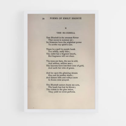 ap-emily bronte-3 cadre Blanc