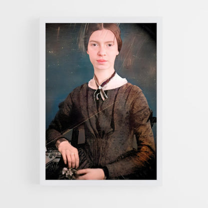 ap-emily dickinson-6 cadre Blanc