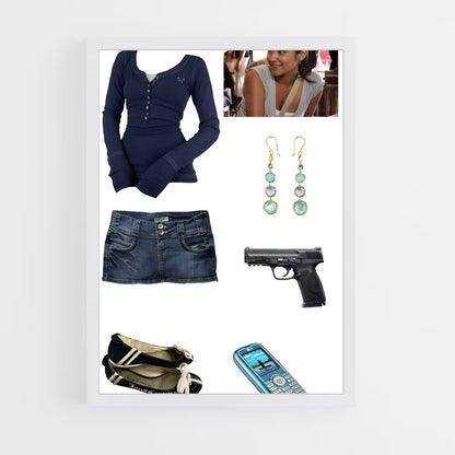 ap-emily fields-2 cadre Blanc