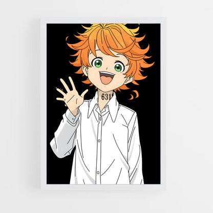 ap-emma promised neverland-1 cadre Blanc