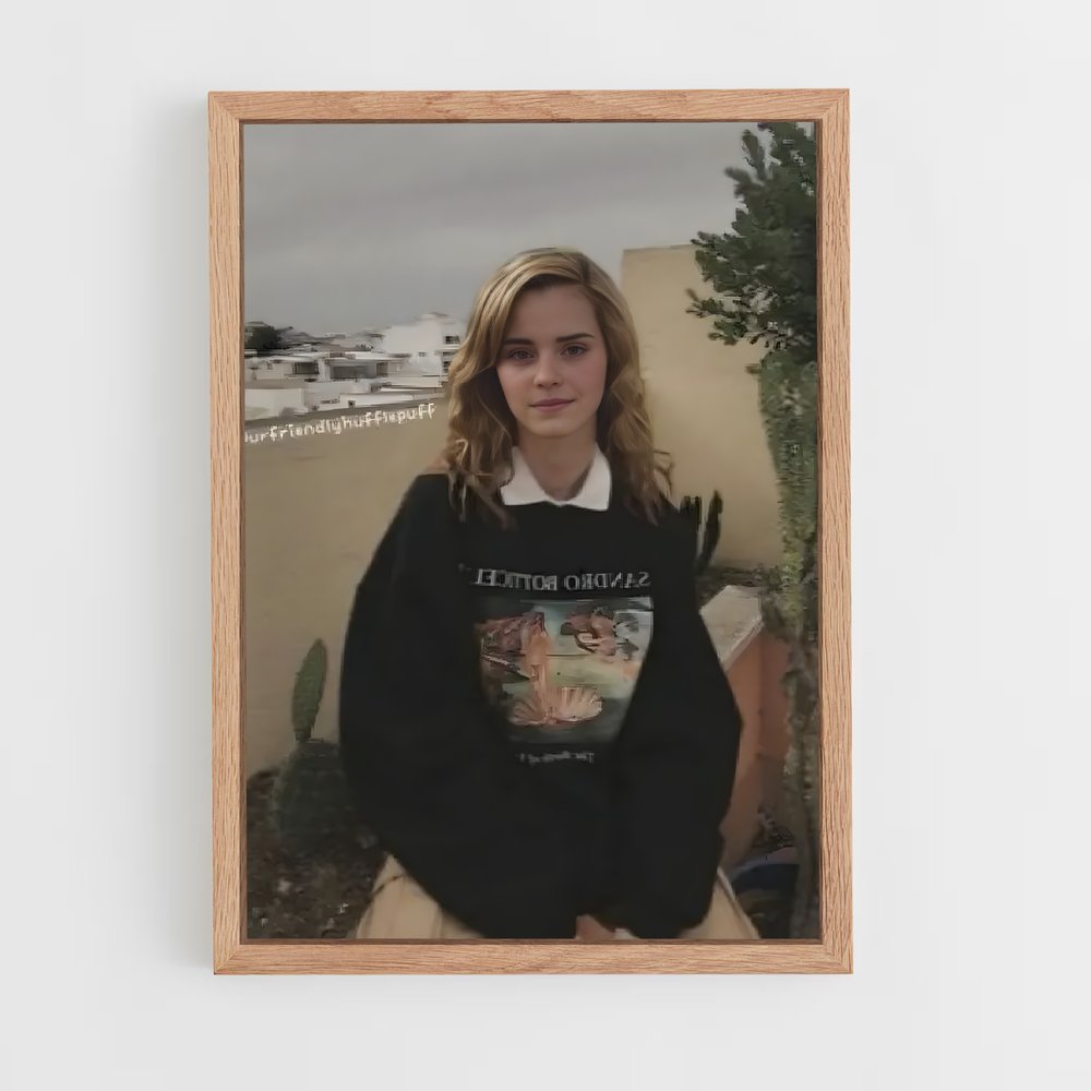 ap-emma watson-3 cadre Bois clair