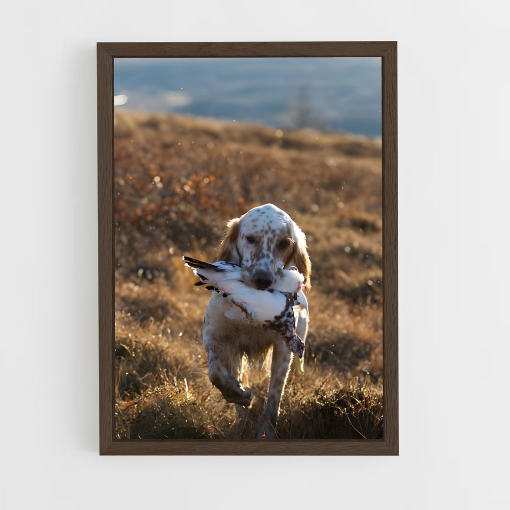 ap-english setter-4 cadre Bois foncé