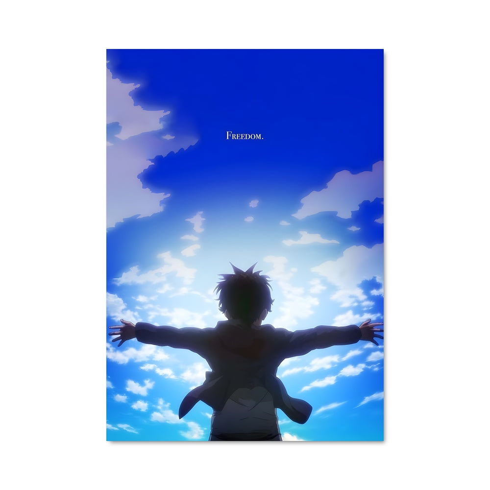 Poster Eren au Ciel Bleu