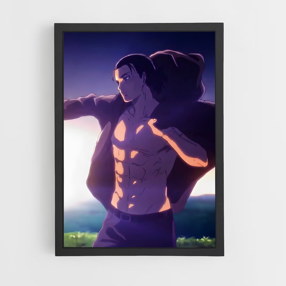 ap-eren yeager-2 cadre Noir