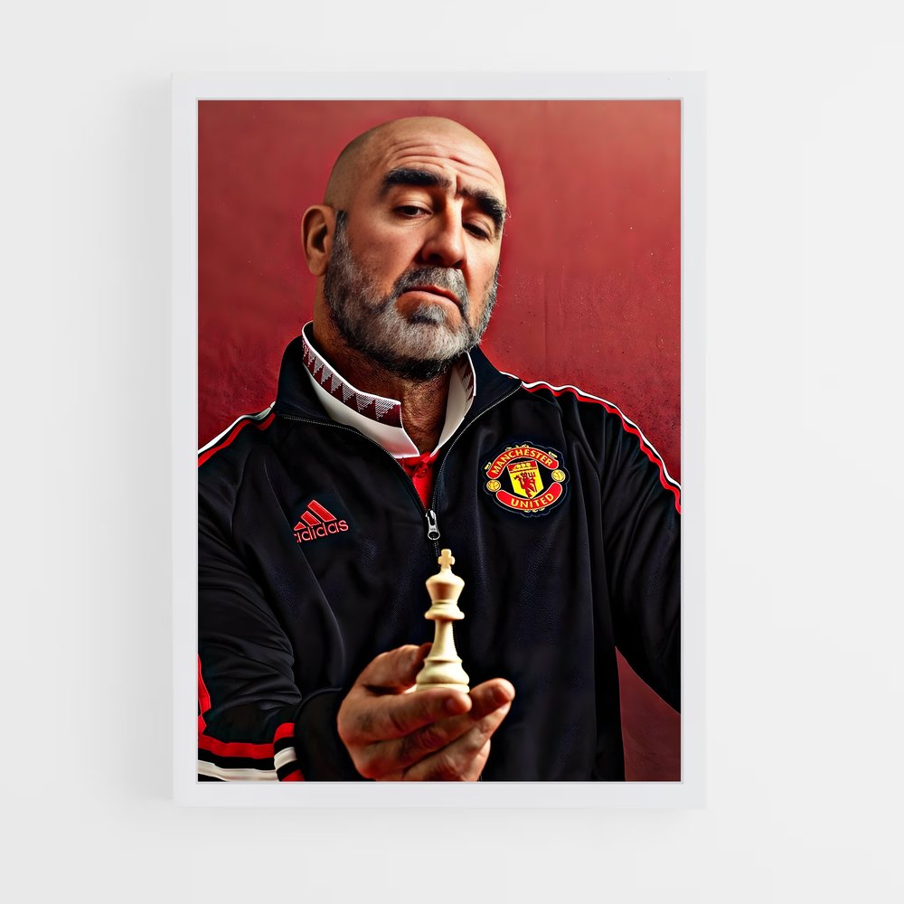 ap-eric cantona-1 cadre Blanc