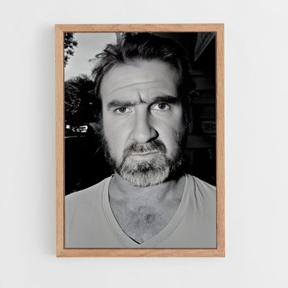 ap-eric cantona-6 cadre Bois clair