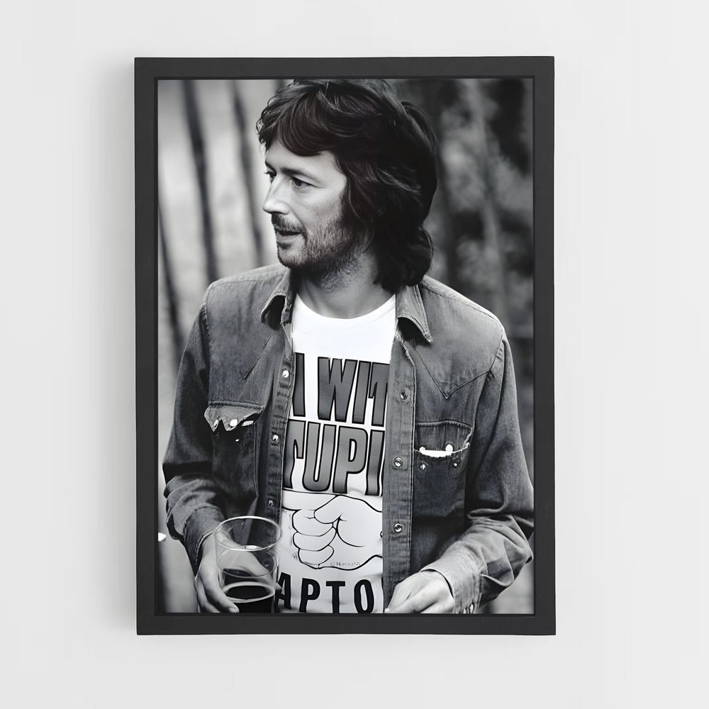 ap-eric clapton-6 cadre Noir