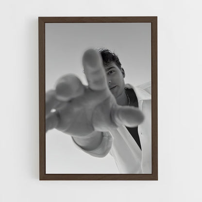 ap-eric saade-6 cadre Bois foncé