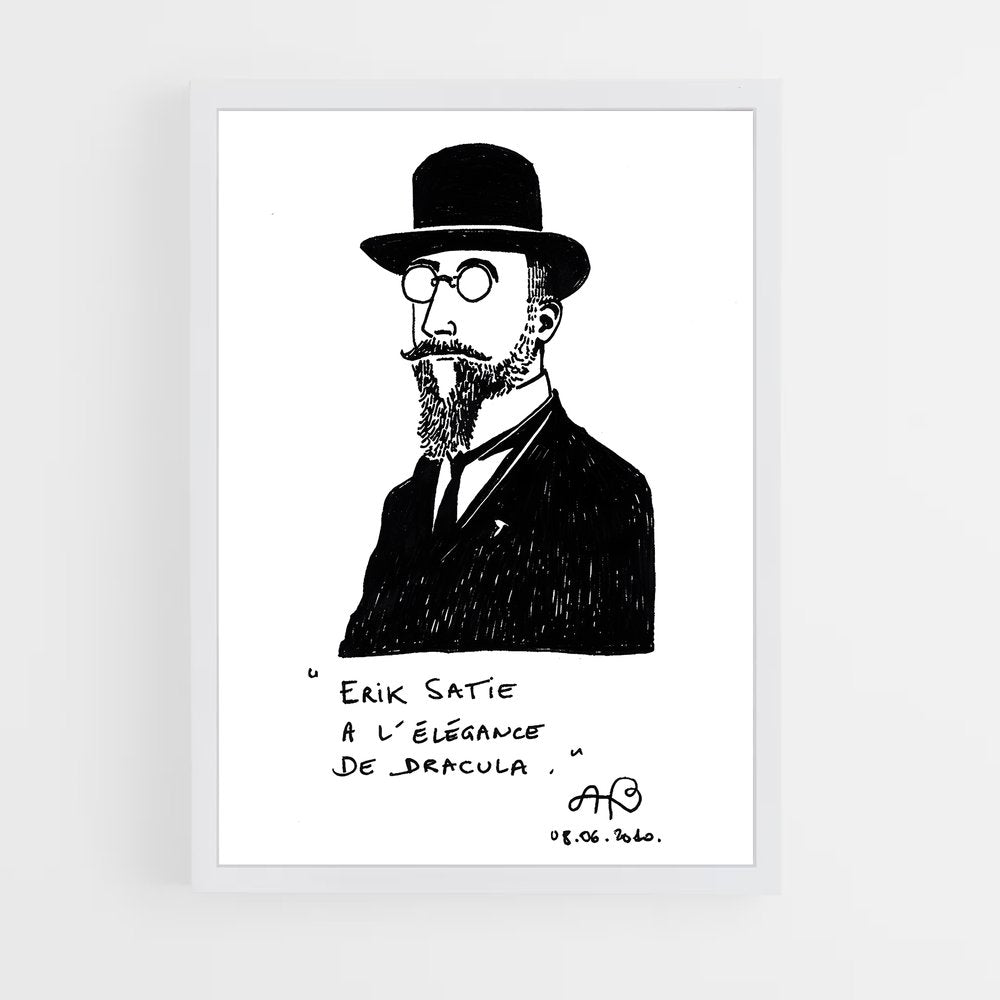 ap-erik satie-2 cadre Blanc