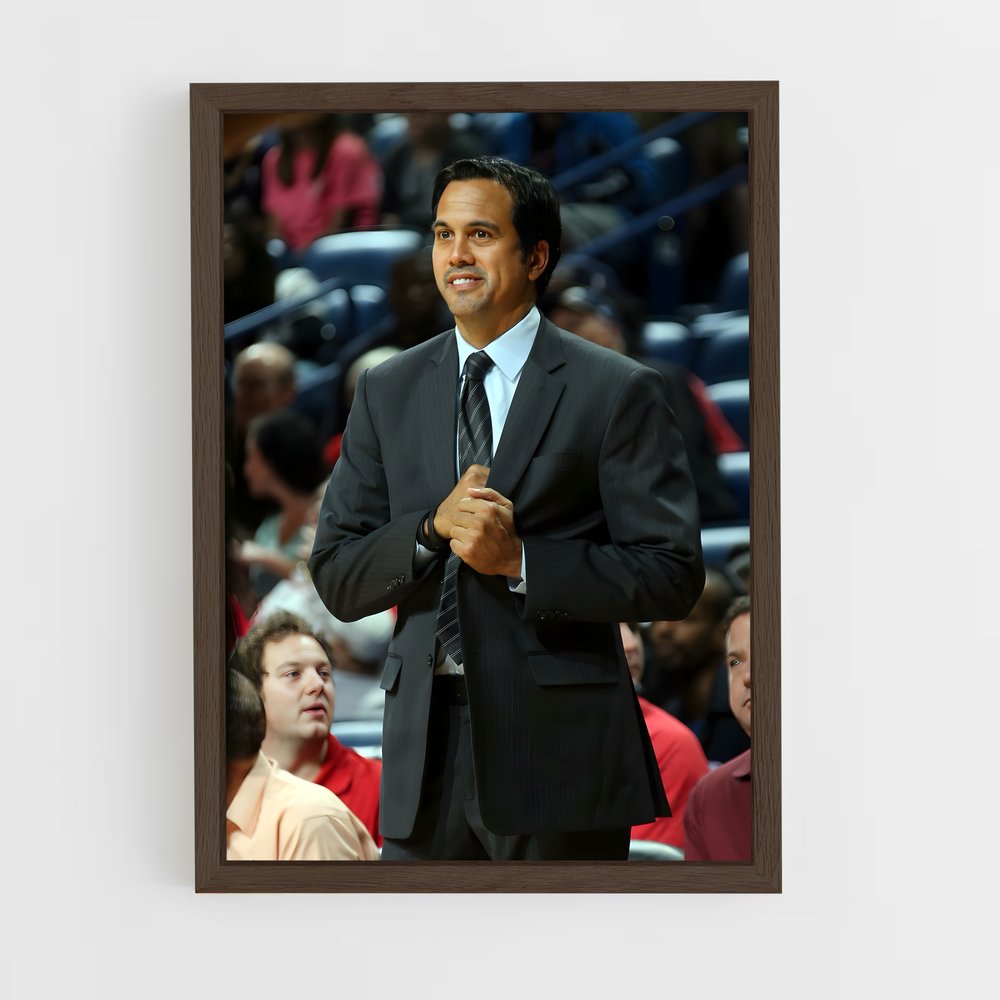 ap-erik spoelstra-1 cadre Bois foncé