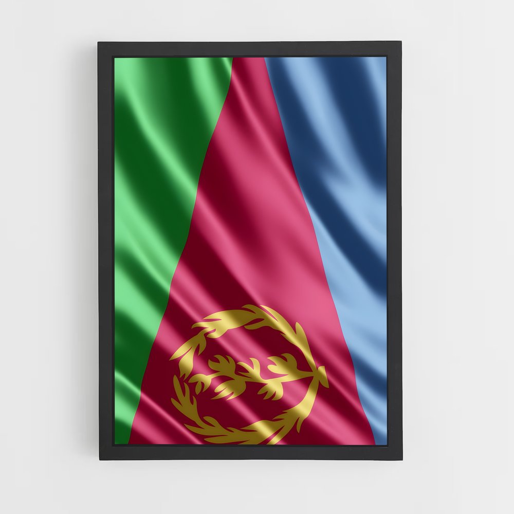 ap-eritrea flag-2 cadre Noir