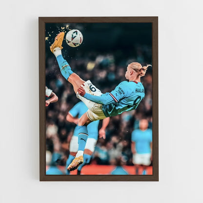 ap-erling haaland-3 cadre Bois foncé
