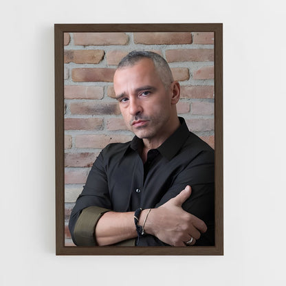 ap-eros ramazzotti-2 cadre Bois foncé