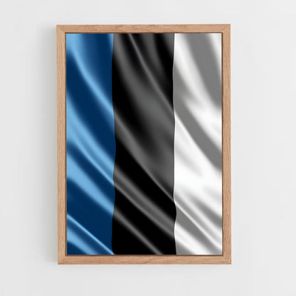 ap-estonia flag-3 cadre Bois clair