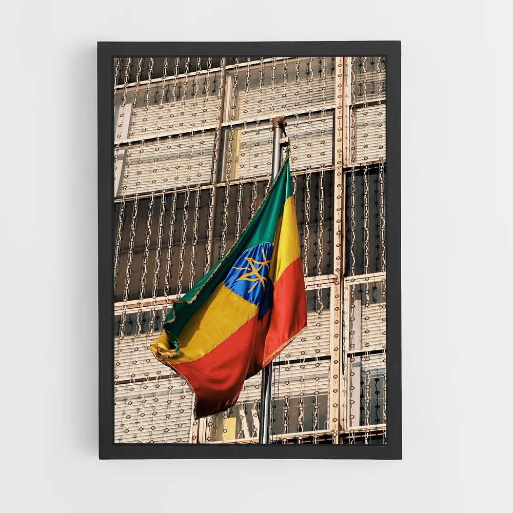ap-ethiopia flag-2 cadre Noir