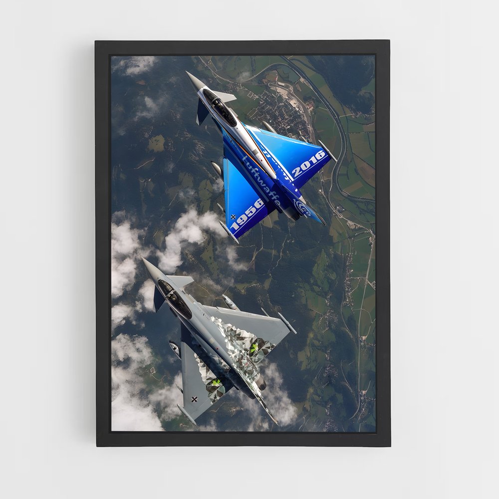 ap-eurofighter typhoon-6 cadre Noir