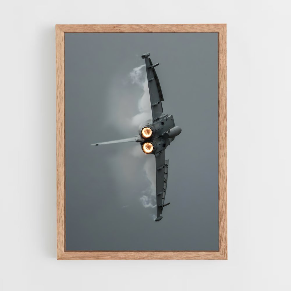 ap-eurofighter typhoon-9 cadre Bois clair