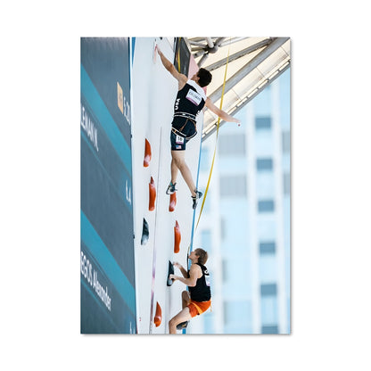 Poster European championships climbing 62904