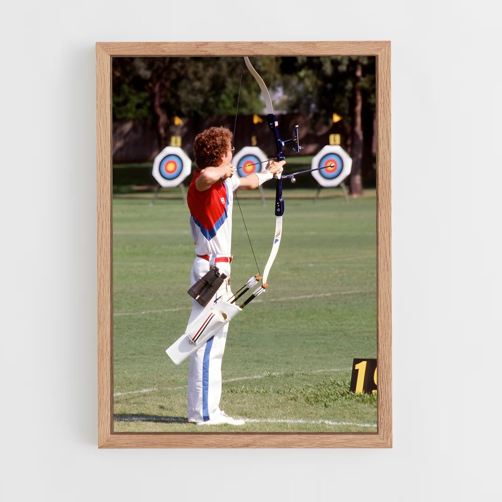 ap-european archery championships-5 cadre Bois clair