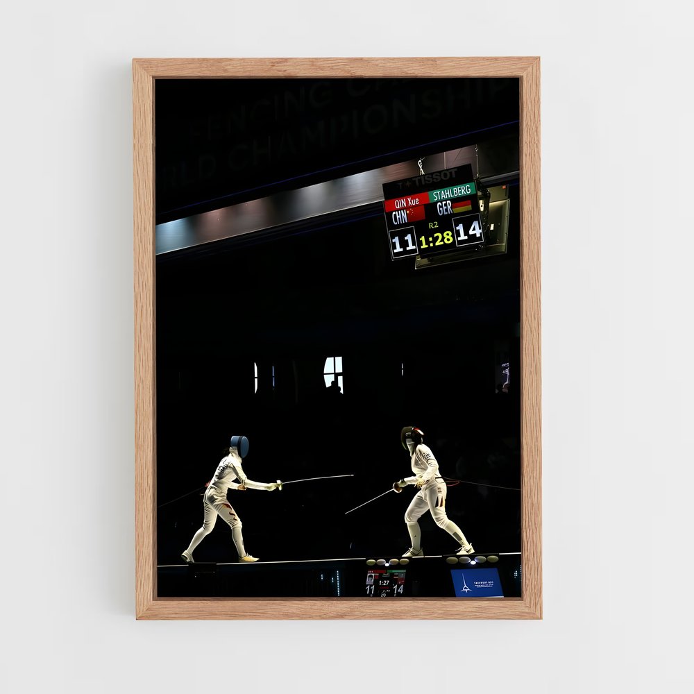 ap-european championships fencing-4 cadre Bois clair