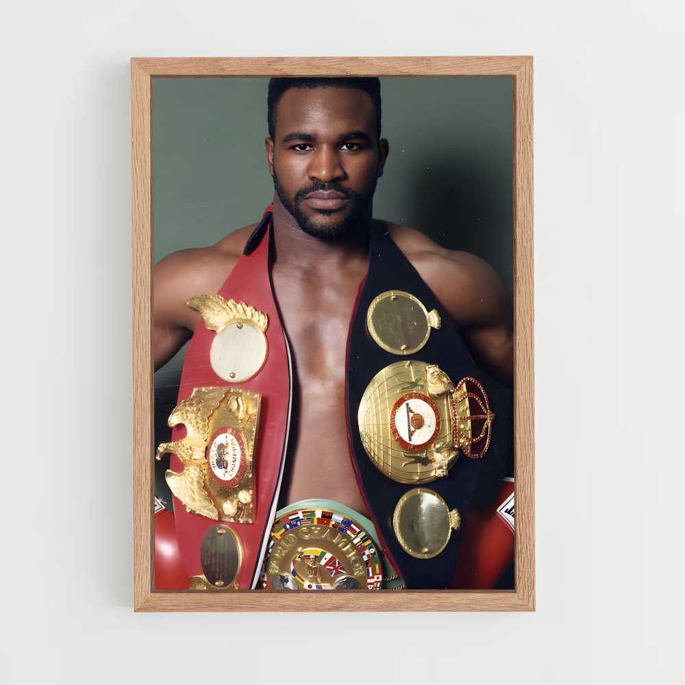 ap-evander holyfield-1 cadre Bois clair