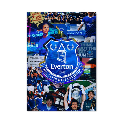 Poster Everton: Passion et Tradition