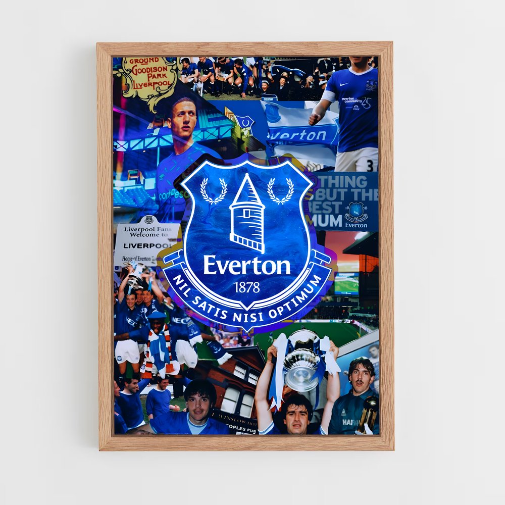 ap-everton fc-10 cadre Bois clair