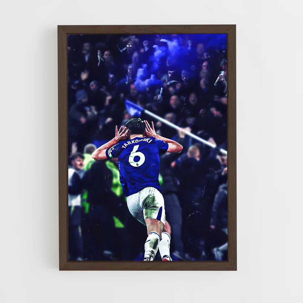 ap-everton fc-4 cadre Bois foncé
