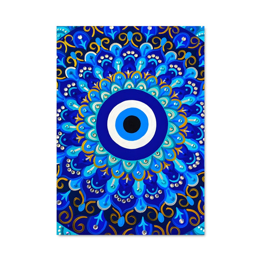 Poster Œil Azur