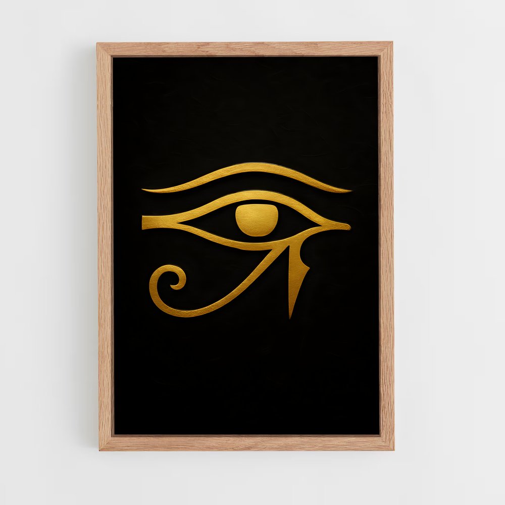 ap-eye of horus-2 cadre Bois clair