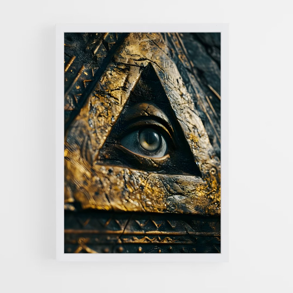 ap-eye of providence-2 cadre Blanc