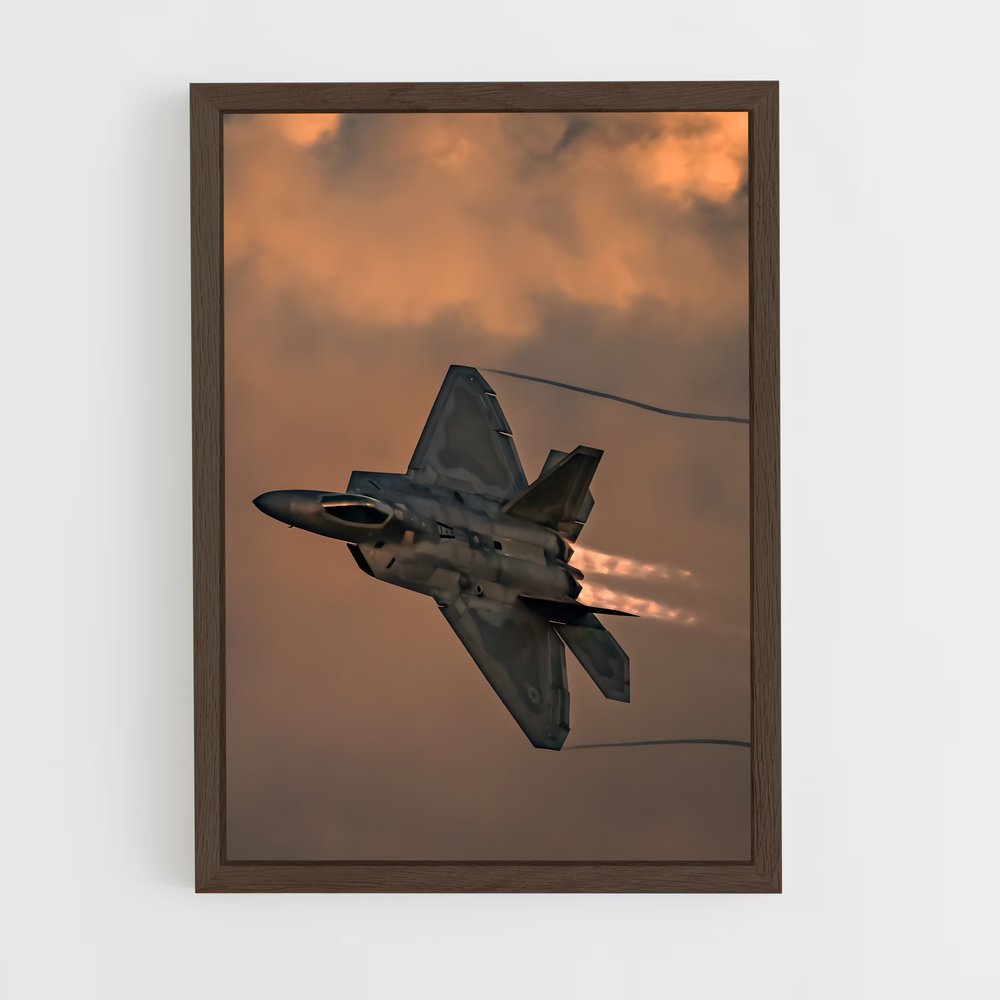 ap-f-15 eagle-6 cadre Bois foncé