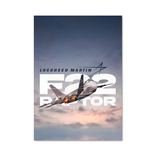 Poster F-22 raptor 80859