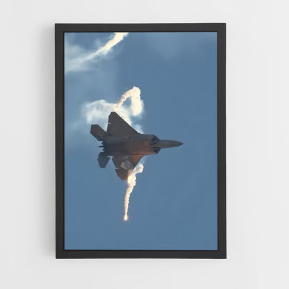 ap-f-22 raptor-6 cadre Noir