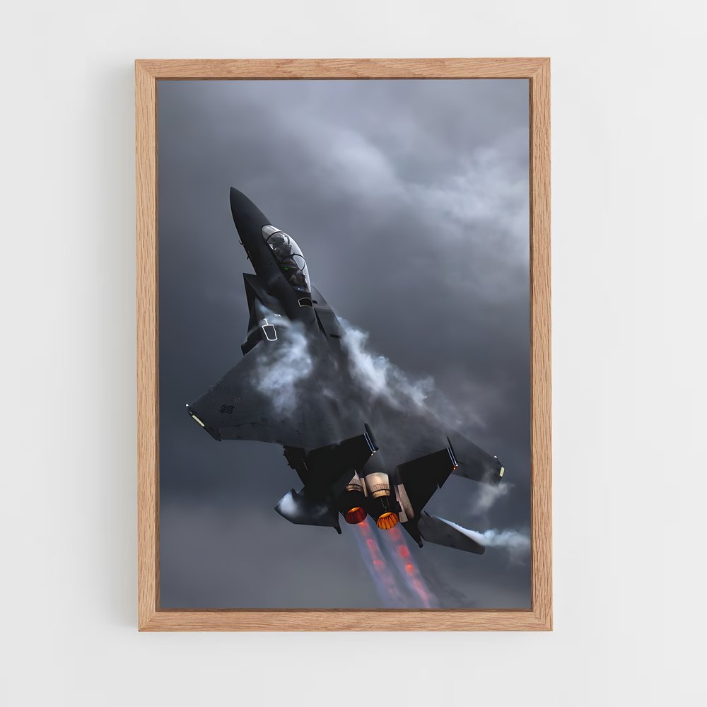 ap-f-35 lightning ii-3 cadre Bois clair
