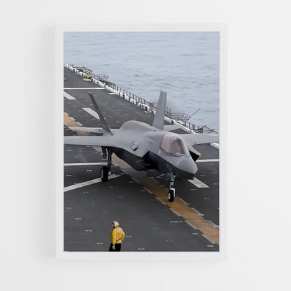 ap-f-35 lightning ii-4 cadre Blanc