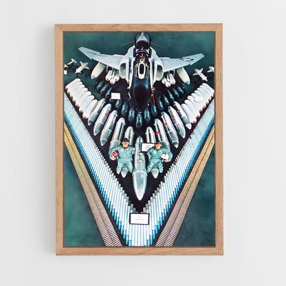 ap-f-4 phantom-6 cadre Bois clair