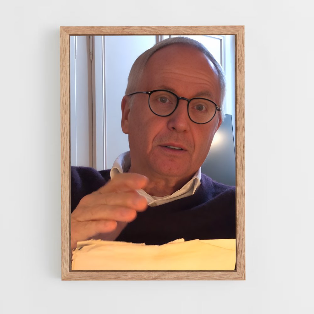 ap-fabrice luchini-6 cadre Bois clair