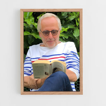 ap-fabrice luchini-8 cadre Bois clair
