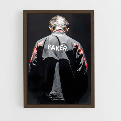 ap-faker-1 cadre Bois foncé