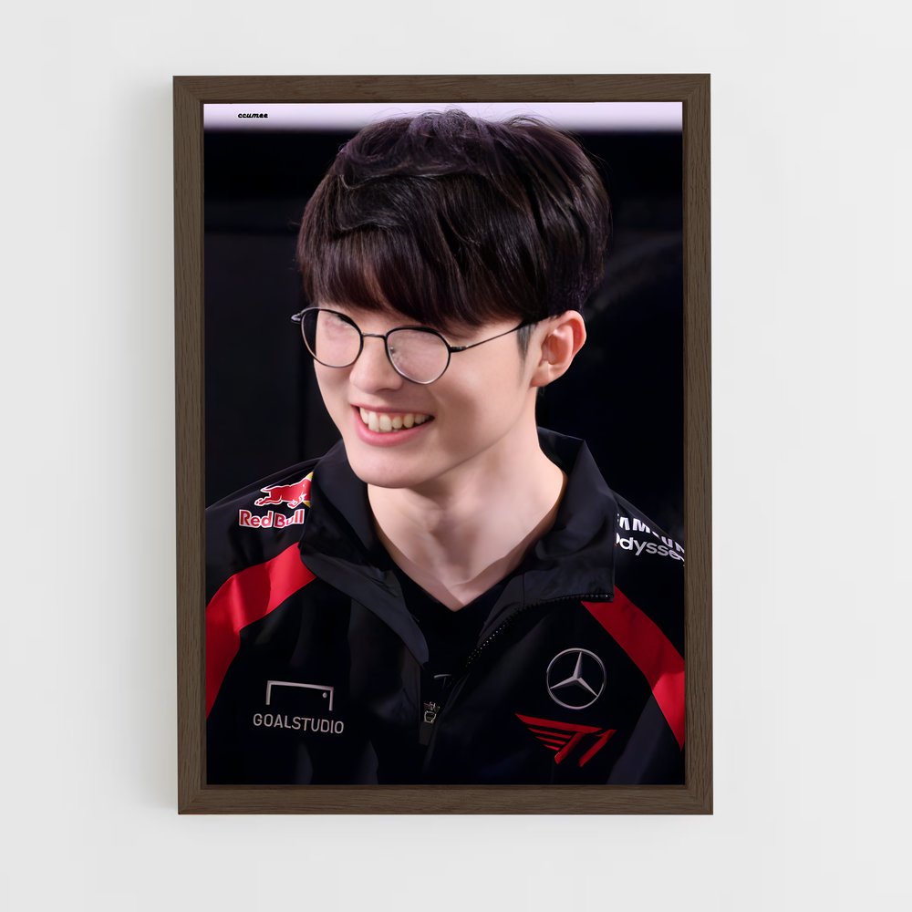 ap-faker-9 cadre Bois foncé