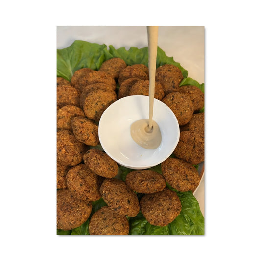 Poster Sauce & Falafel