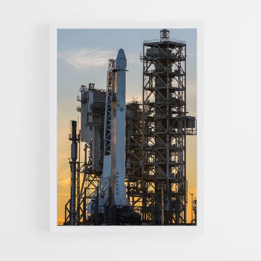 ap-falcon 9-2 cadre Blanc