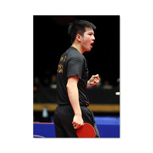 Poster Maître du Ping Pong