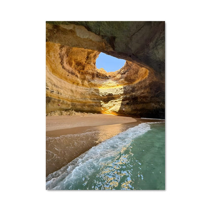 Poster Plage Cachée