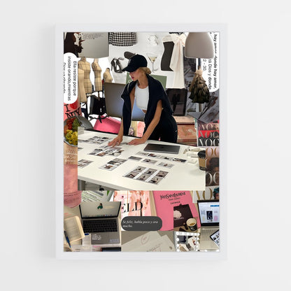 ap-fashion designer-1 cadre Blanc